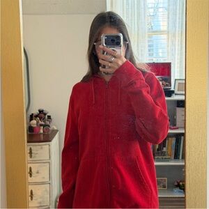 Tek Gear Women's Bold Red Zip-Up Jacket